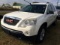 2012 GMC ACADIA WHITE