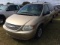 2001 CHRYSLER TOWN&COUNRTY EX GOLD