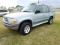 1996 FORD EXPLORER GREEN