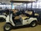 EZGO CART WITH BACK SEAT WHITE