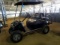 CLUB CAR CART WITH BACK SEAT BLACK