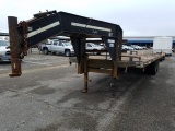 1998 CF GOOSENECK FLATBED TRAILER