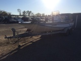 1992 CAJUN CENTERCONSOLE BOAT WITH TRAILER