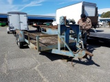 1979 BLUE TANDEM AXLE TRAILER