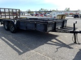 2013 PERFORMANCE TANDEM AXLE BUMPER HITCH TRAILER