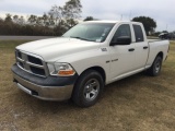 2009 DODGE RAM 1500 WHITE