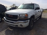 2005 GMC 2500 HD DURAMAX DIESEL WHITE