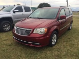 2012 CHRYSLER TOWN&COUNRTY FLEX FUEL RED