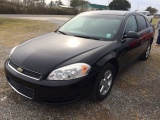 2007 CHEVROLET IMPALA BLACK-RECON TITLE