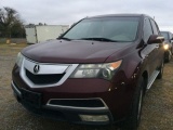 2012 ACURA MDX MAROON