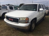 2002 GMC YUKON WHITE