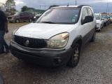 2004 BUICK RENDEZVOUS WHITE