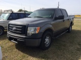 2010 FORD F150 XL GRAY