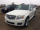 2010 MERCEDES GLK350 WHITE