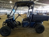 CUSHMAN CART WITH BED BLUE