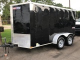 2019 Lark model BT612TA tandem axle 12’ cargo