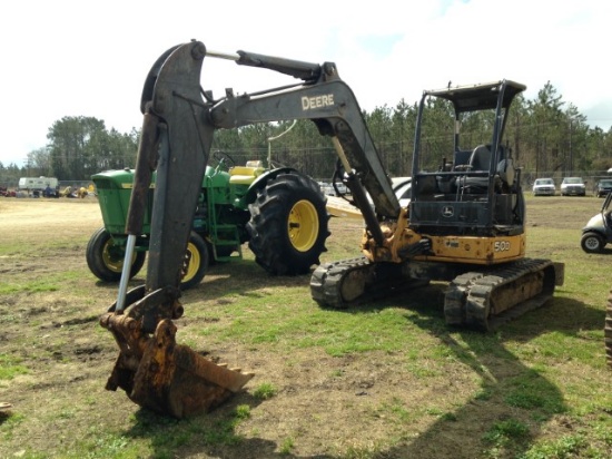 2007 JOHN DEERE 50D EXCAVATOR