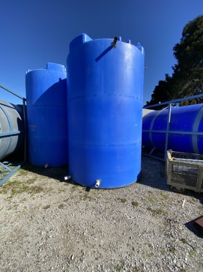 4000 gallon water tank