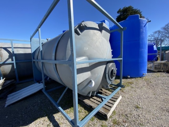 4000 gallon water tank on skids