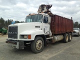 1991 Mack CH600 tandem axle brush truck