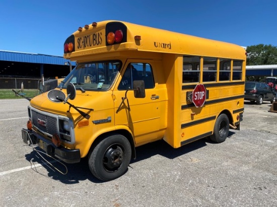 1992 GMC school bus