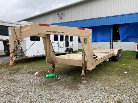 2013 Fabrique Par 30’ GN lowboy trailer