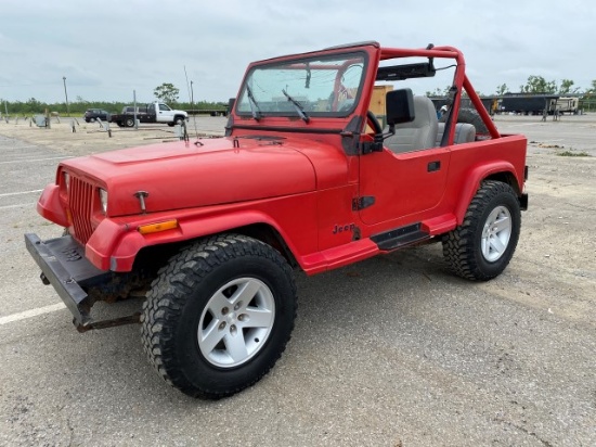 1989 Jeep Wrangler Aluminum Wheels