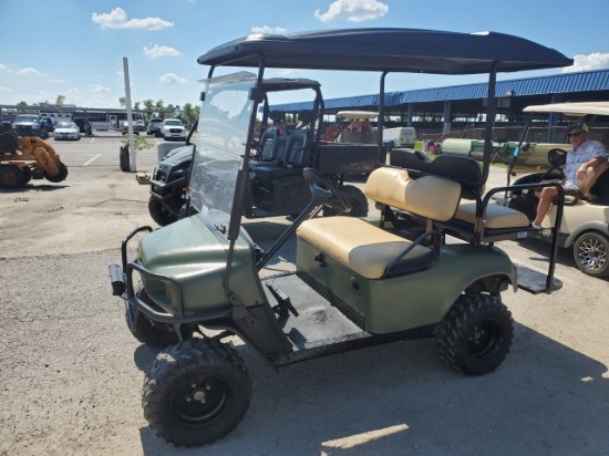 GREEN EZ GO GOLF CAR W REAR SEAT