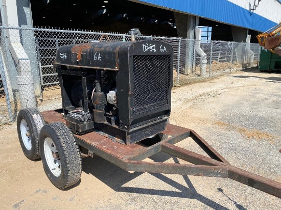 SA-250 WELDING MACHINE ON TRAILER