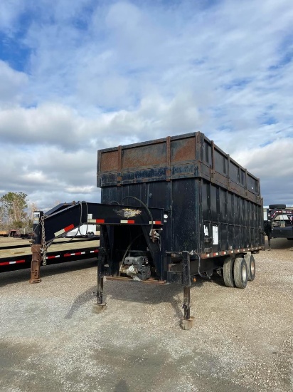 2009 H&H gooseneck dump trailer