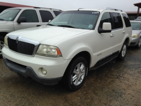 2003 LINCOLN AVIATOR