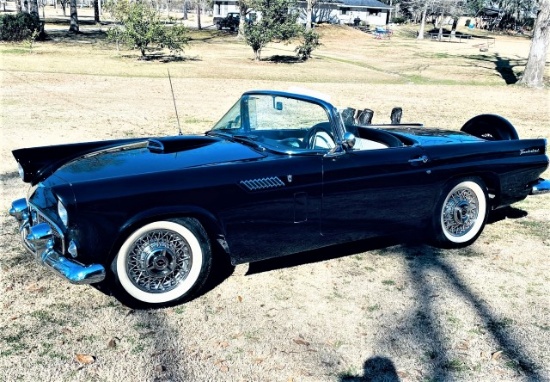 1956 Ford T-Bird convertible