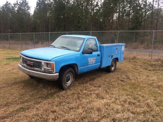 1998 GMC 3500 UTILITY TRUCK