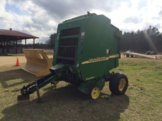 JOHN DEERE MEGAWIDE 457 ROUND BALER