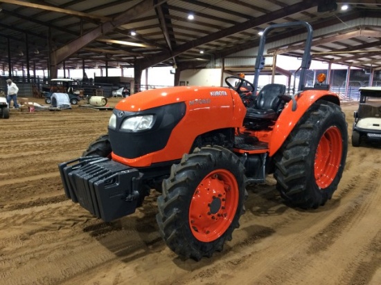 2014 Kubota M7060 diesel tractor
