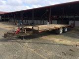 1986 HOMEMADE EQUIPMENT TRAILER