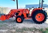 Kubota Model MX5100DT diesel tractor