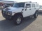 2003 WHITE HUMMER H2