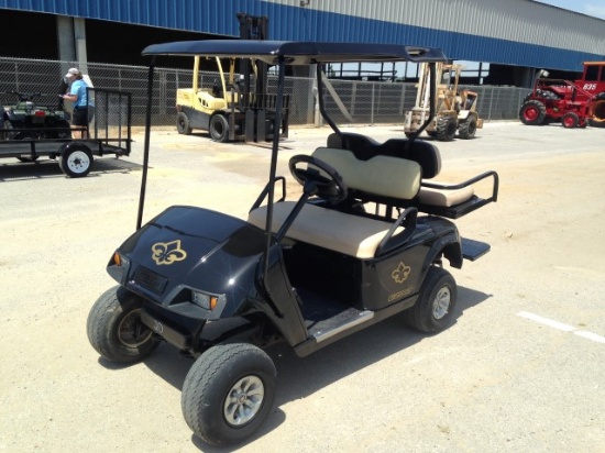 EZGO GOLF CAR SAINTS, 4 SEATER, BATTERY