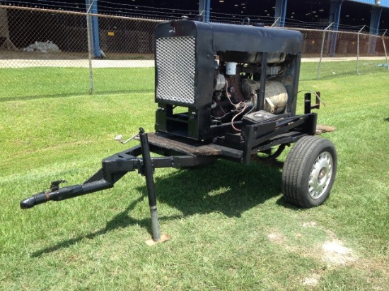 LINCOLN 5A-200 WELDER/GENERATOR ON TRAILER