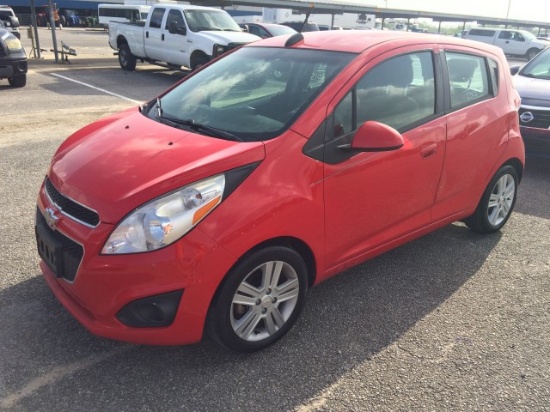 2015 RED CHEVY SPARK