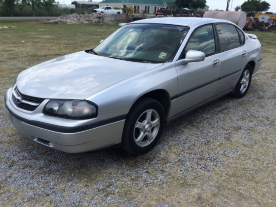2002 SILVER CHEVY IMPALA
