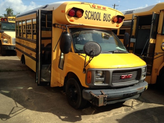 2003 GMC BLUEBIRD 30 PASSENGER CUTAWAY BUS