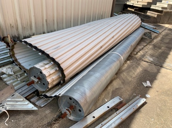 Group of salvage roll up doors