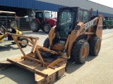 CASE SR250 SKID STEER & ITEMS