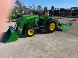2021 John Deere 3025E diesel tractor