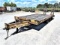 1991 Tatra pintle hitch 20' equipment trailer