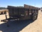 2018 TOPHAT 14' DUMP TRAILER