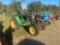 John Deere tractor, stripped