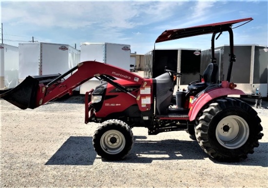 2017 Mahindra 1538 diesel tractor